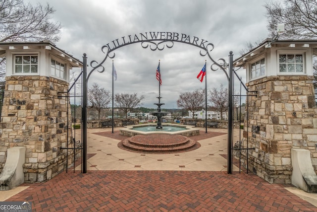 view of gate