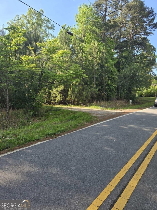 view of road