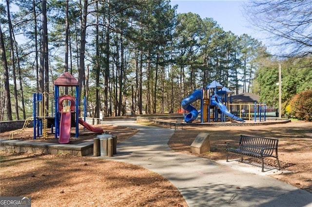 view of playground