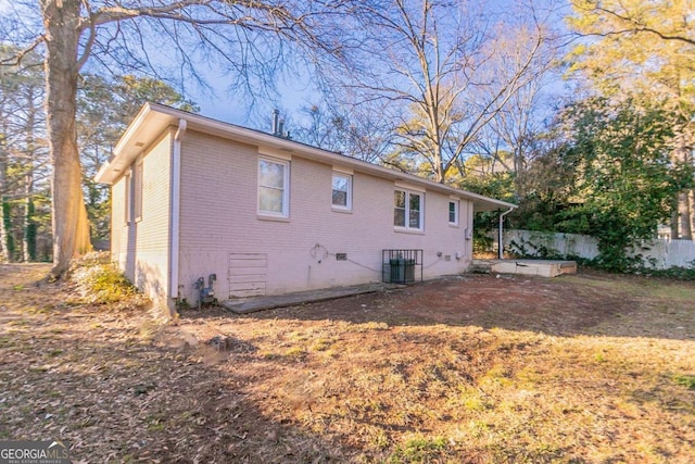 view of back of house