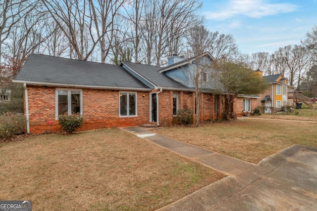 2599 Fieldstone View Ln SE, Conyers, GA 30013 - view of front of home with a front lawn