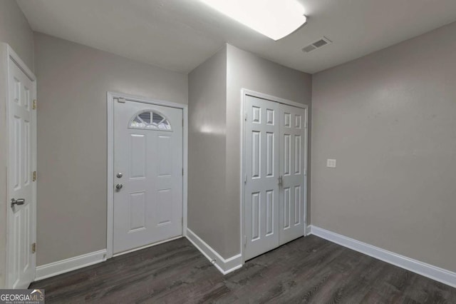 1333 Womack Ave, Atlanta, GA 30344 - foyer entrance with dark wood-type flooring