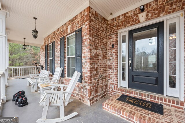 view of entrance to property