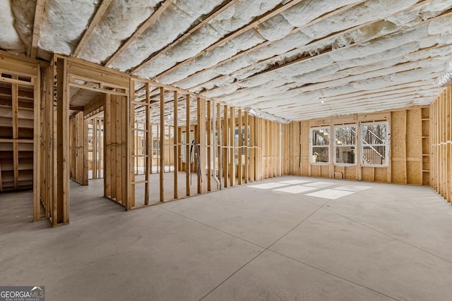 1041 Fleeman Rd, Hoschton, GA 30548 - miscellaneous room featuring concrete floors