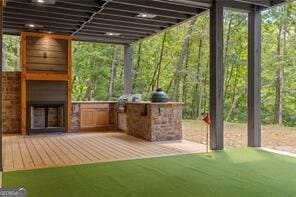 unfurnished sunroom featuring plenty of natural light