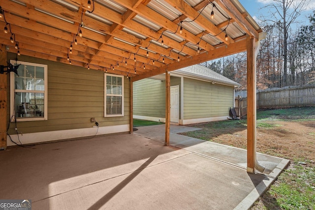 view of patio / terrace