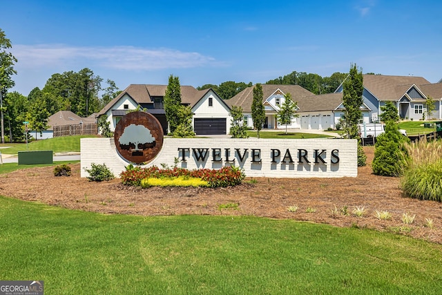 69 Oakhurst Trl, Sharpsburg, GA 30277 - community sign featuring a residential view and a lawn
