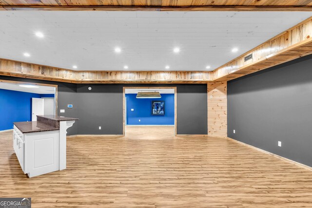 1580 Loving Rd, Morganton, GA 30560 - interior space with light wood-style floors, recessed lighting, baseboards, and visible vents