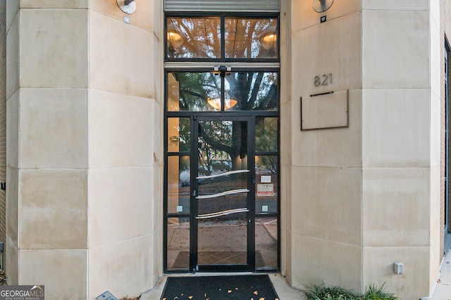 view of property entrance