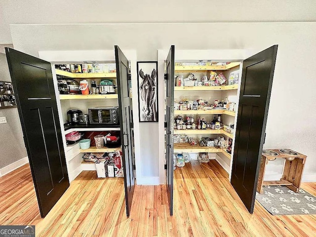 view of pantry