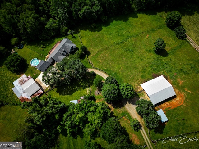 1150 Sutton Rd, Demorest, GA 30535 - aerial view of property and surrounding area