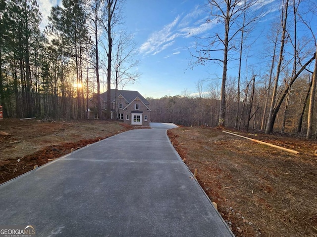 view of cape cod home