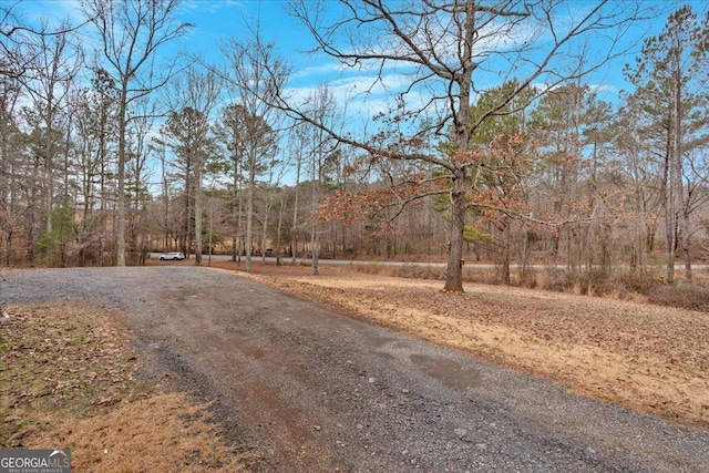 view of road