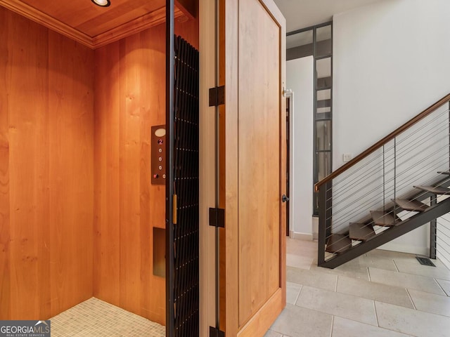 1500 W Wesley Rd NW, Atlanta, GA 30327 - interior space with tile patterned flooring and elevator