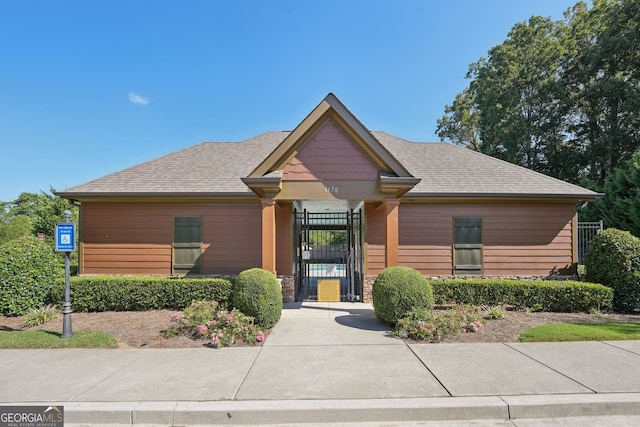 view of craftsman-style home