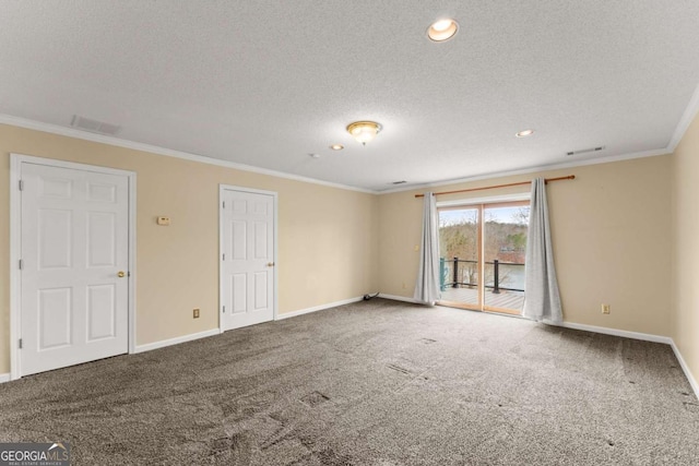 3366 Small Woods Ln, Gainesville, GA 30506 - unfurnished room featuring ornamental molding, carpet floors, and baseboards