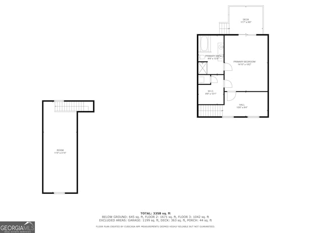 3366 Small Woods Ln, Gainesville, GA 30506 - view of layout