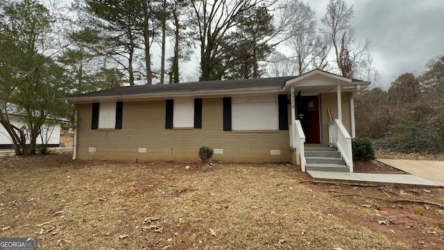 view of front of house