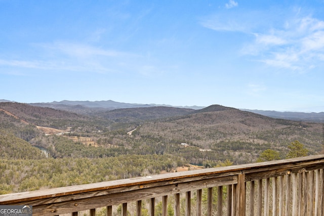 property view of mountains