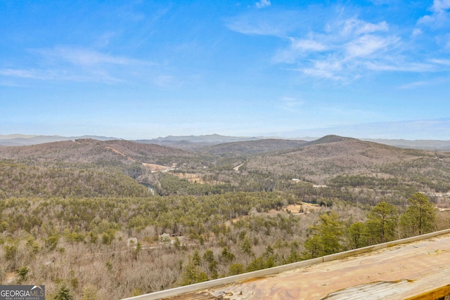 property view of mountains