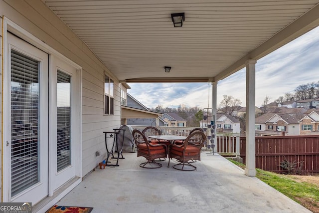 view of patio / terrace