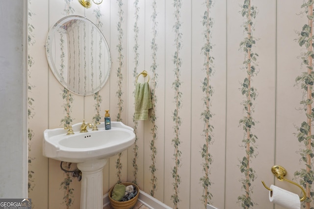 bathroom with sink