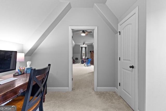 45 Misty Creek Cv, Newnan, GA 30265 - bedroom with carpet flooring, baseboards, and a ceiling fan