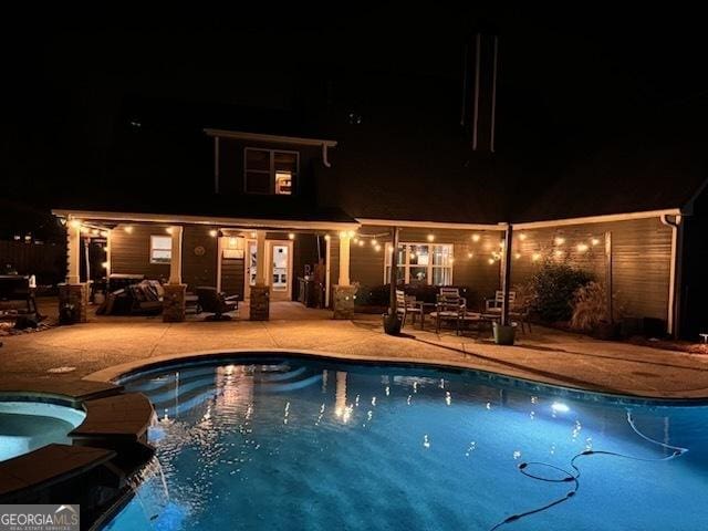 45 Misty Creek Cv, Newnan, GA 30265 - aerial view of a pool