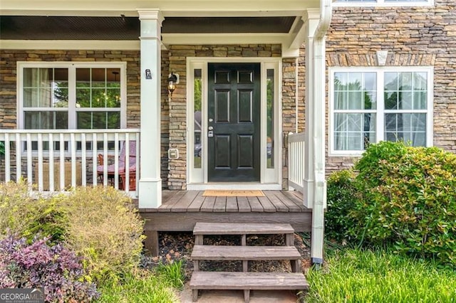 view of property entrance