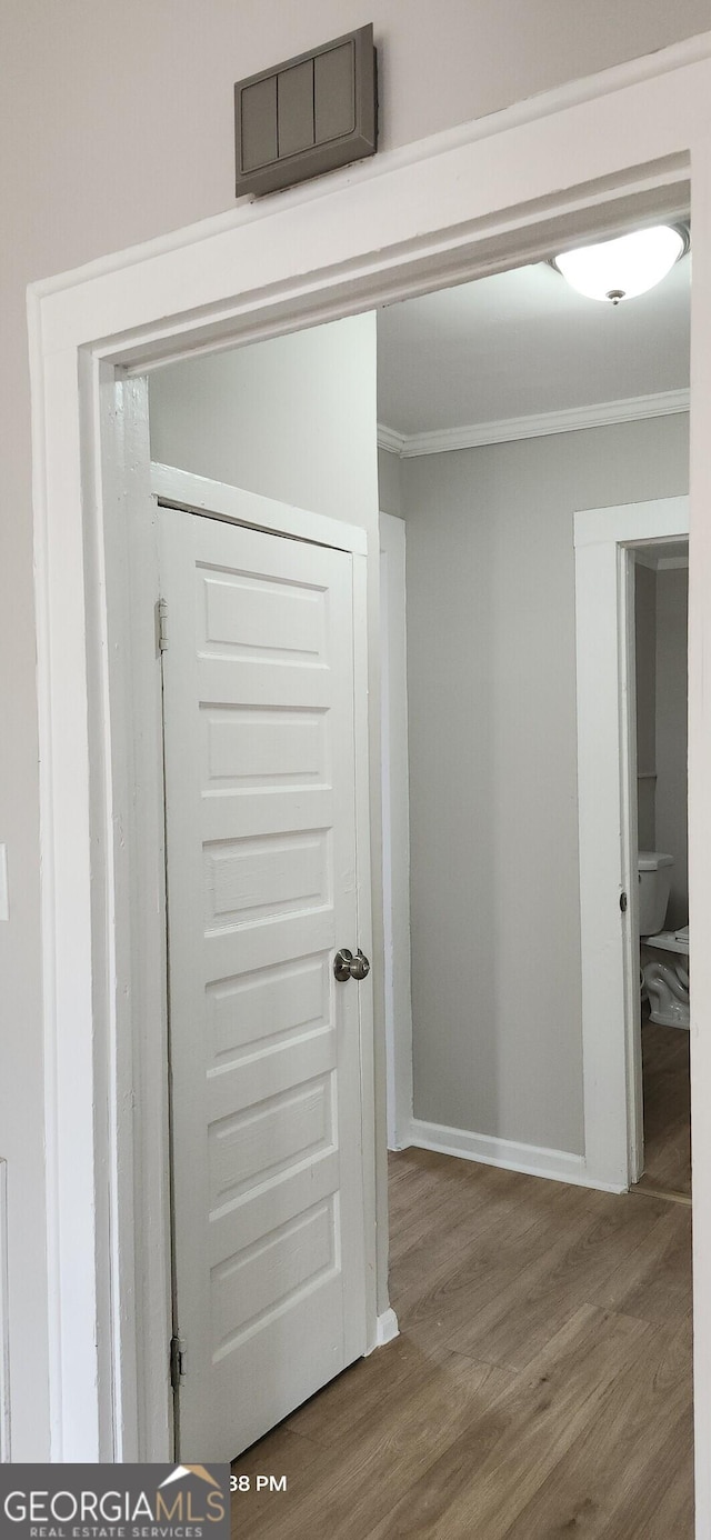 view of closet