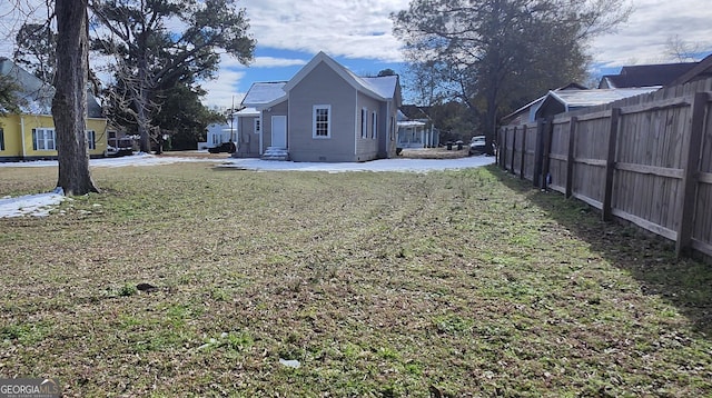 view of yard