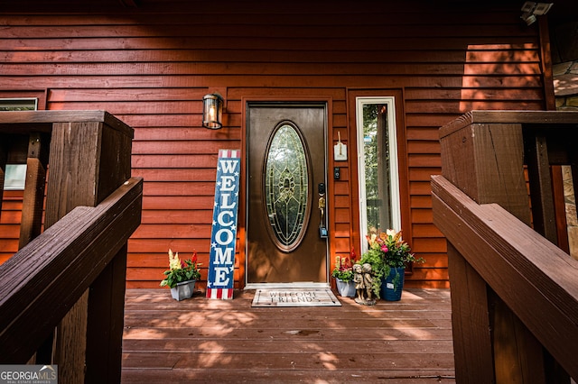 view of property entrance