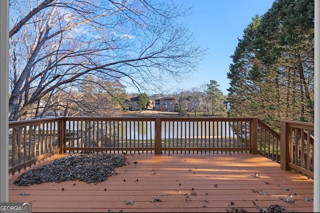 view of deck