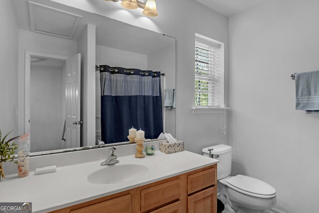 172 Sonata Cir, Pooler, GA 31322 - bathroom featuring vanity and a shower with shower curtain