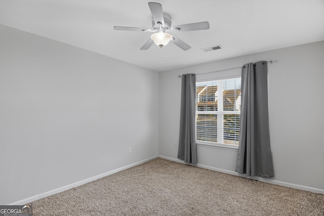 172 Sonata Cir, Pooler, GA 31322 - empty room featuring carpet and a ceiling fan