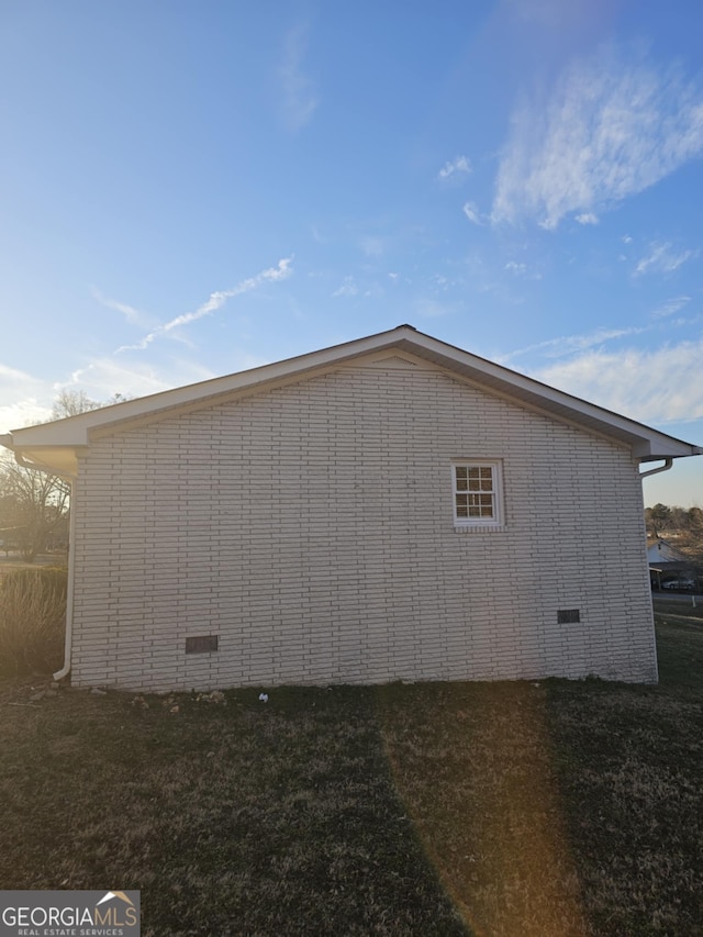 view of side of property