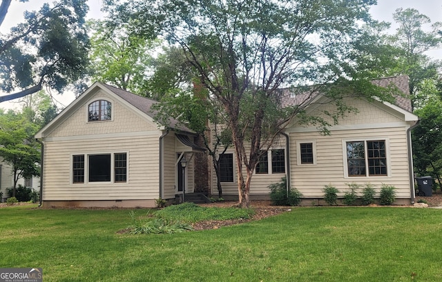 213 W Hightower Trl, Social Circle, GA 30025 - view of front facade with a front lawn