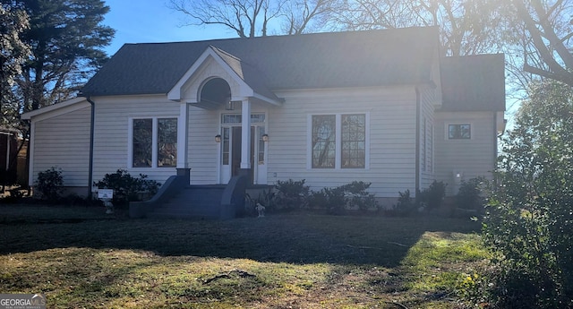 213 W Hightower Trl, Social Circle, GA 30025 - view of front of property with a front yard