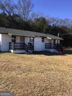 view of ranch-style home