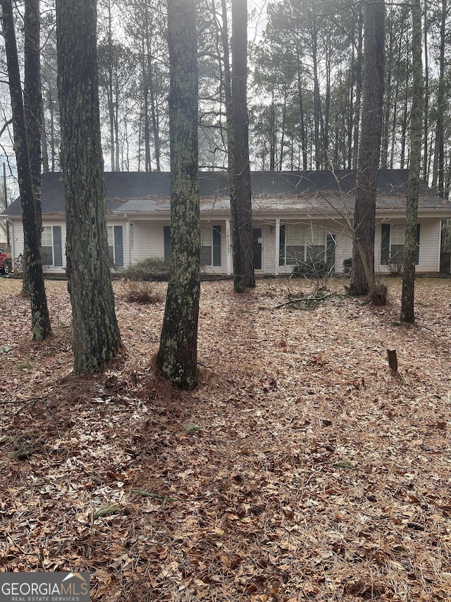 view of ranch-style home
