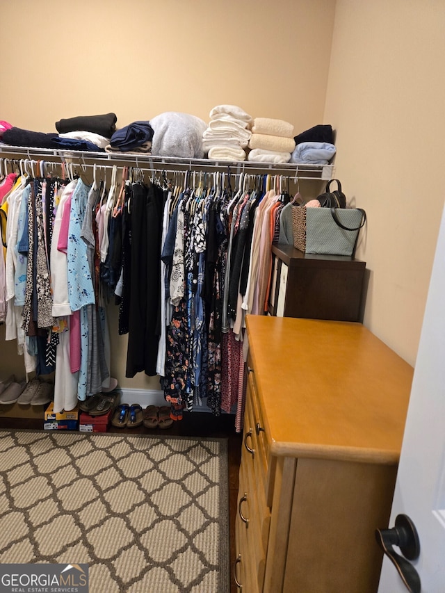 view of spacious closet