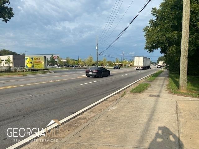 view of road