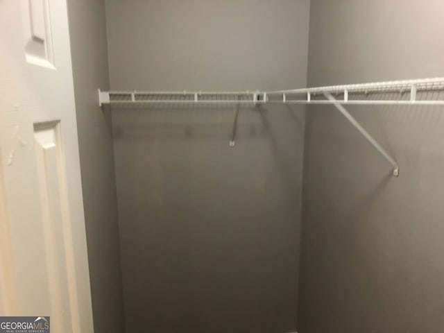 view of closet