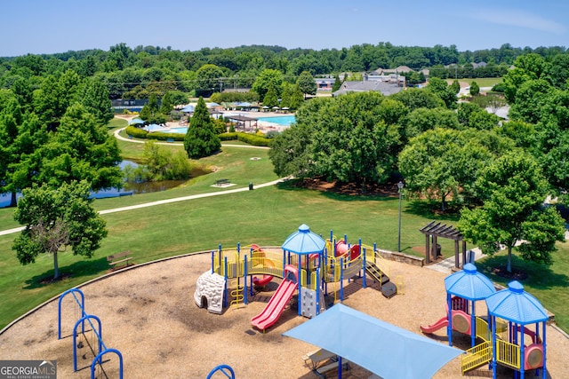 view of playground