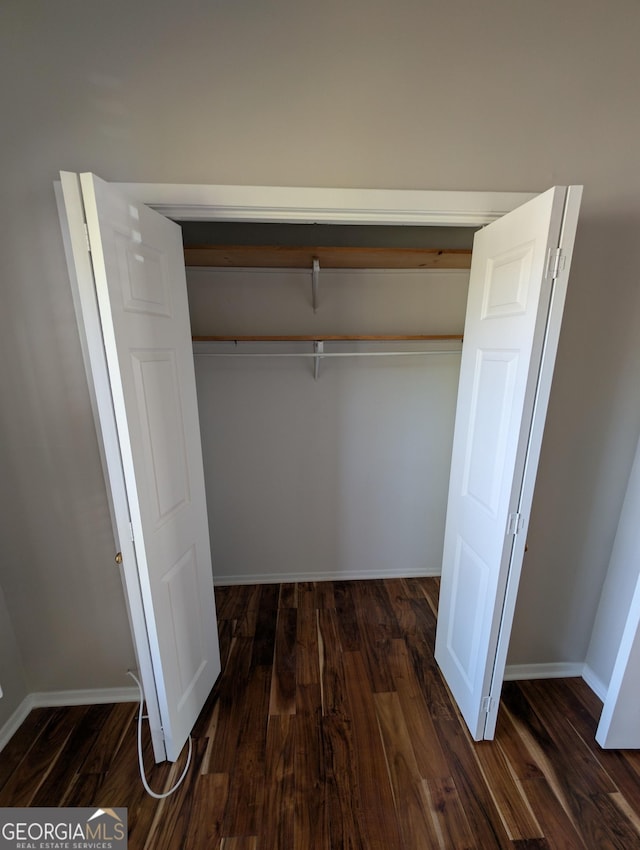 view of closet