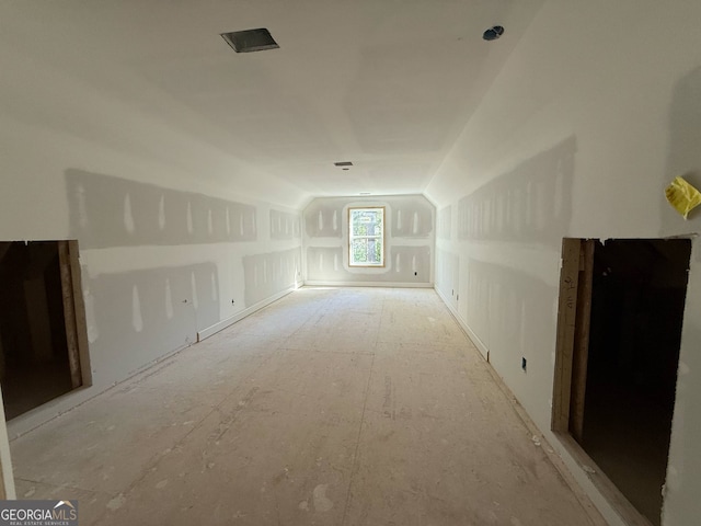150 Asa Moseley Rd, Mcdonough, GA 30252 - additional living space featuring vaulted ceiling