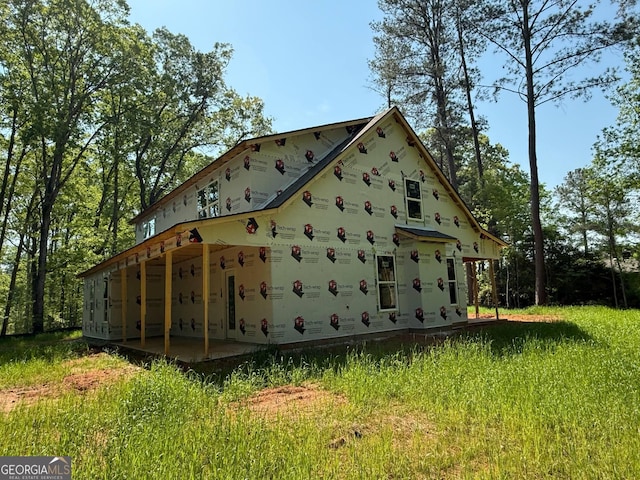 view of home's exterior