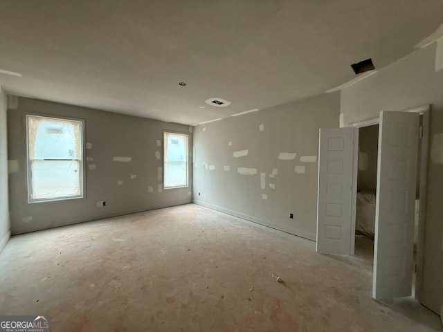 view of unfurnished room