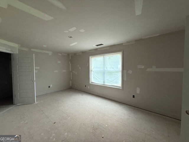 view of unfurnished bedroom