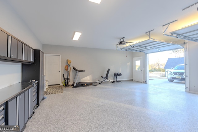 view of exercise room